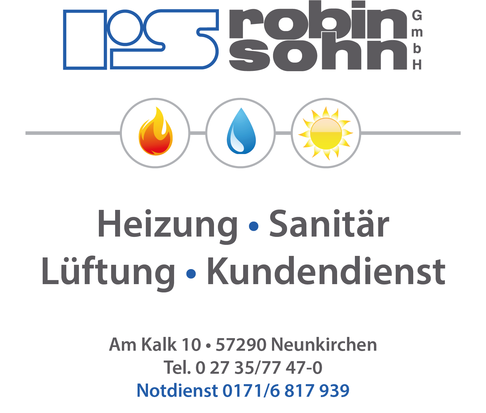 Robin Sohn Wärme Bad Heizung Neunkirchen