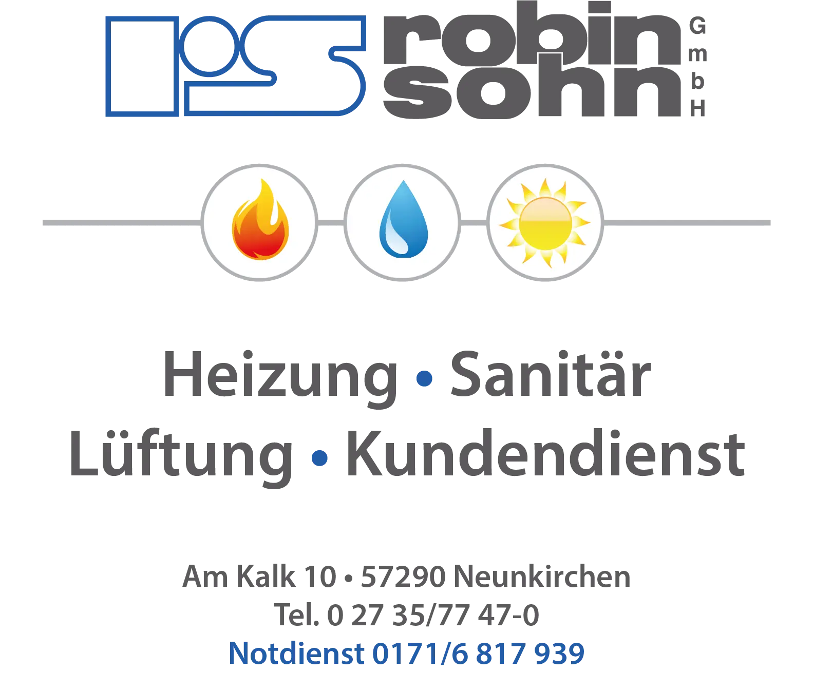 Robin Sohn Wärme Bad Heizung Neunkirchen