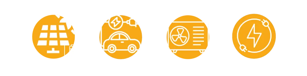 Photovoltaik Solaranlage Smart home Elektriker Elektro Elektrik Wärmepumpe Wärme Heizen Heizung Wallbox Solar Ladestation Emo